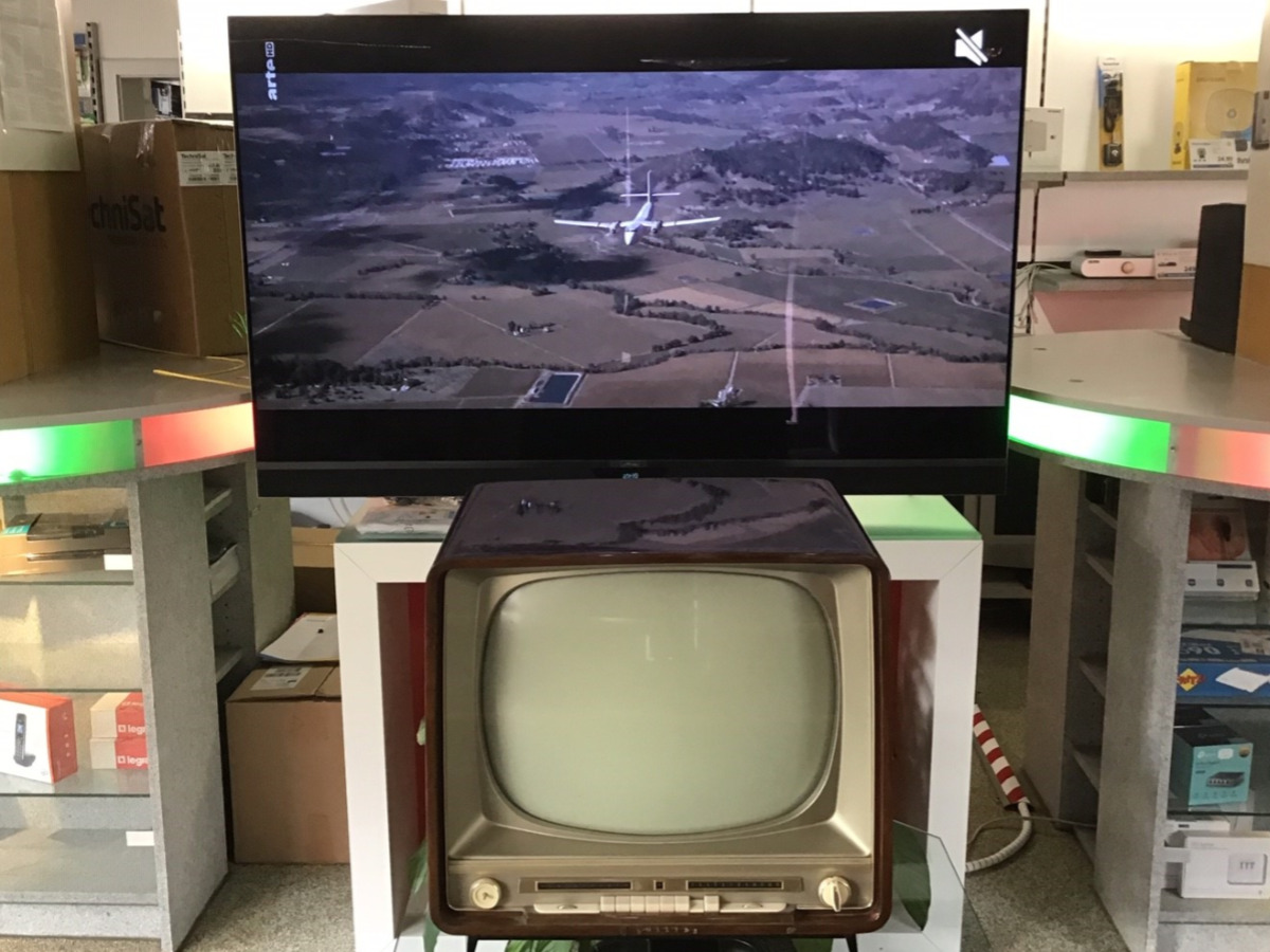 ein Ausblick von innen